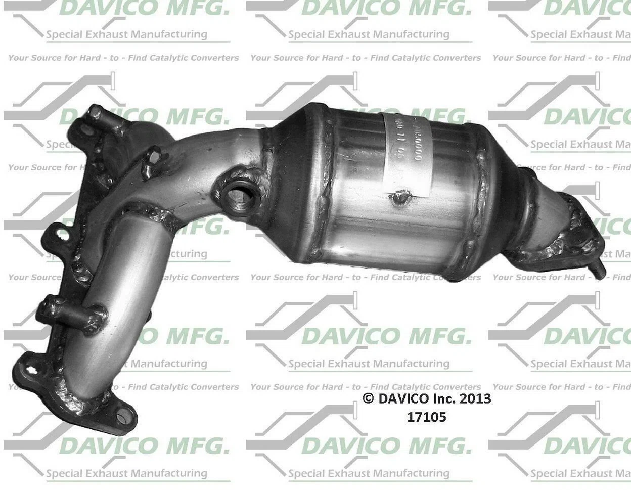 2001-2006 Hyundai Santa Fe Catalytic Converter 17105